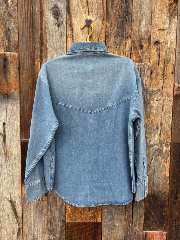 DL1961 Addison Overshirt Riverbank