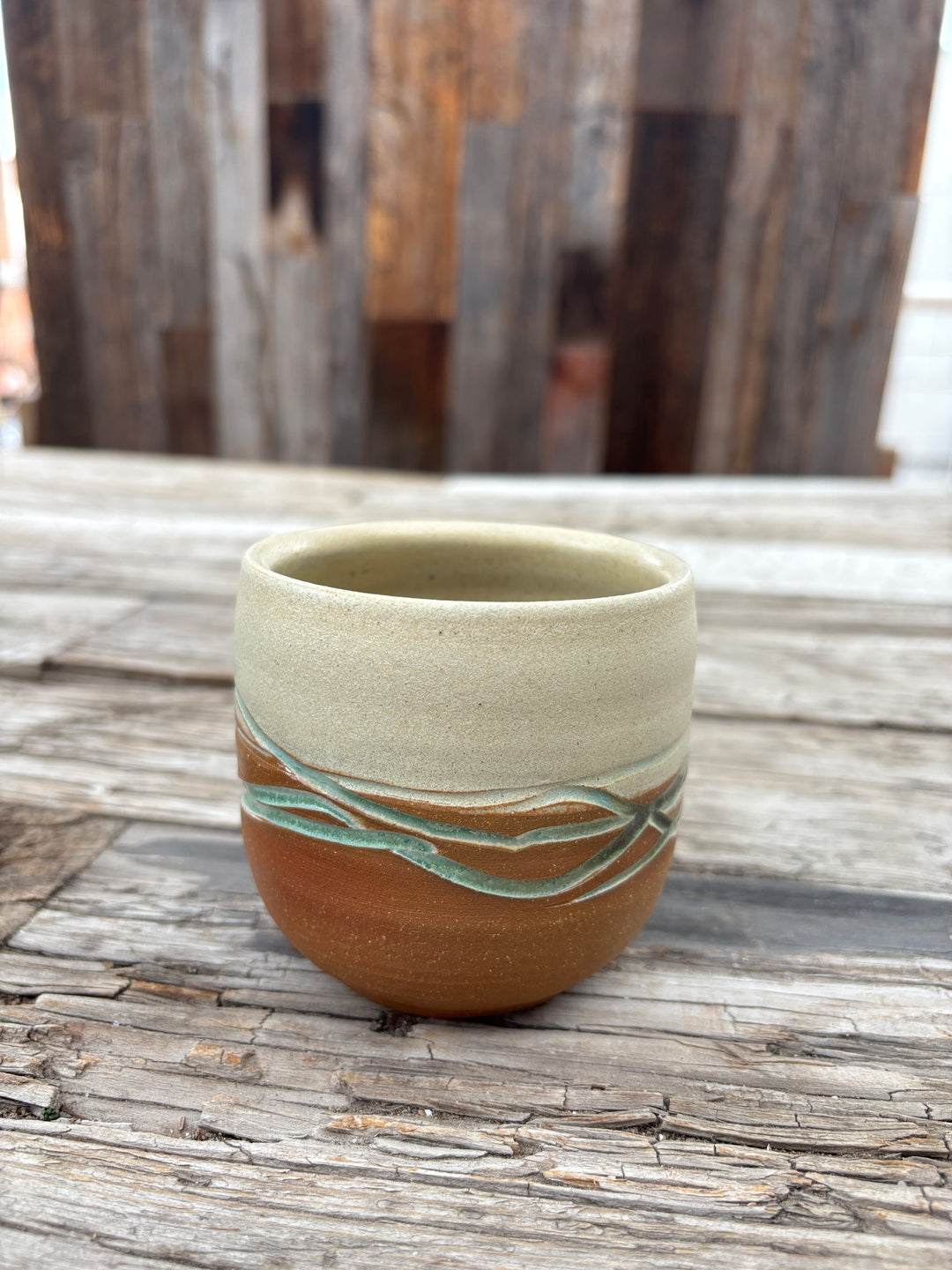 Knight Pottery Cup 2 - raw/white