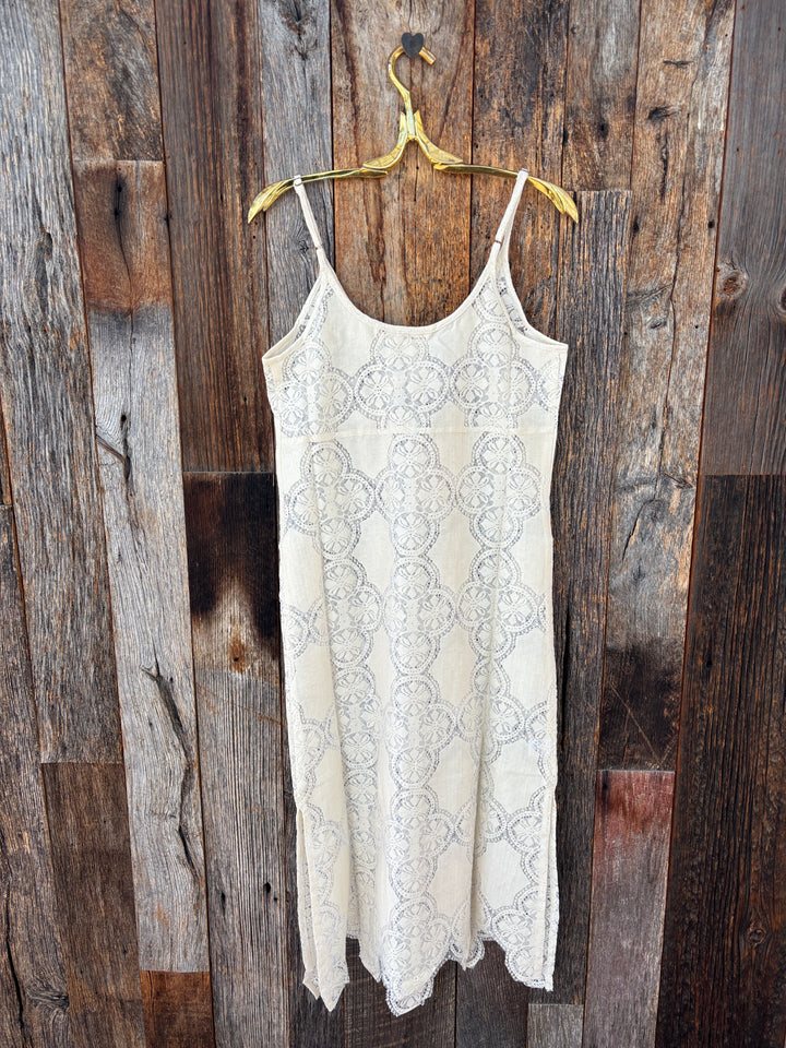 Meena Mahal Lace Slip Cotton
