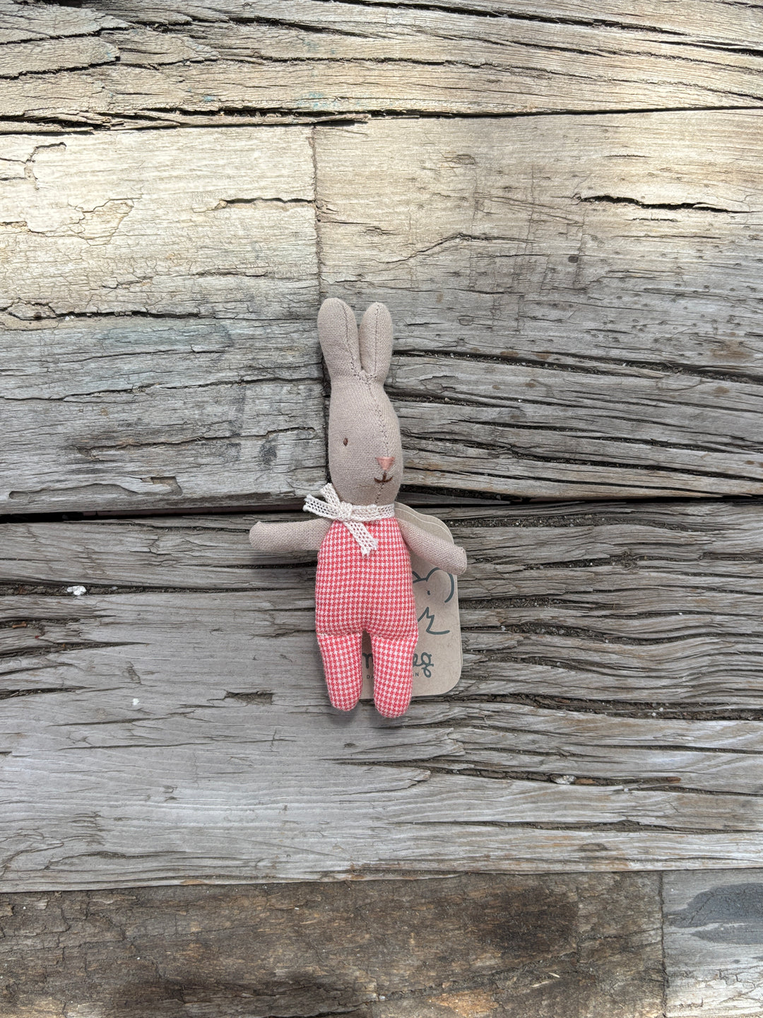 Maileg My Rabbit Red Check