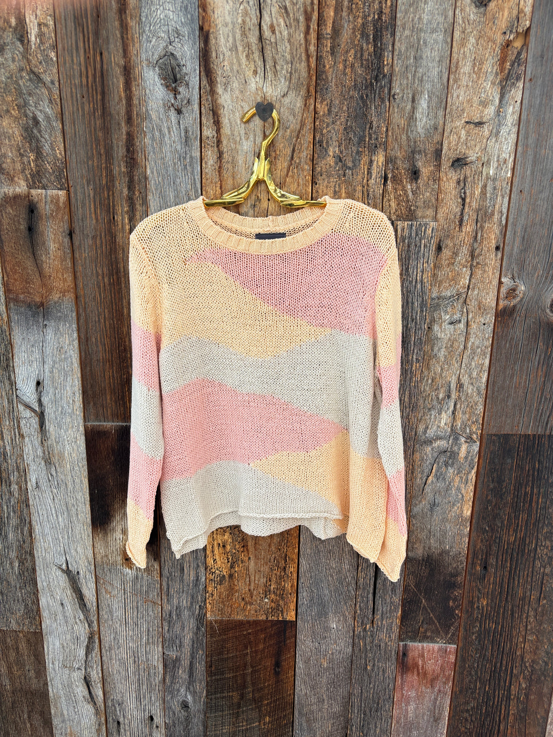 Wooden Ships Sandbanks Crew Sweater- Tuscon Sun