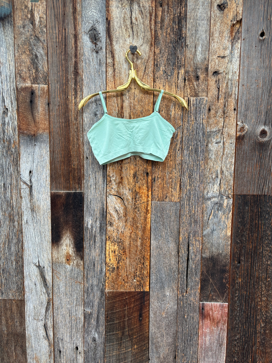 Island Farm Scoopneck Padded Bra Light Jade
