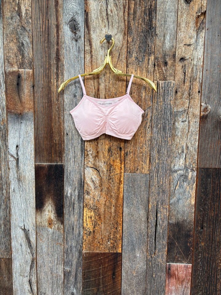 Island Farm Scoopneck Padded Bra Blush