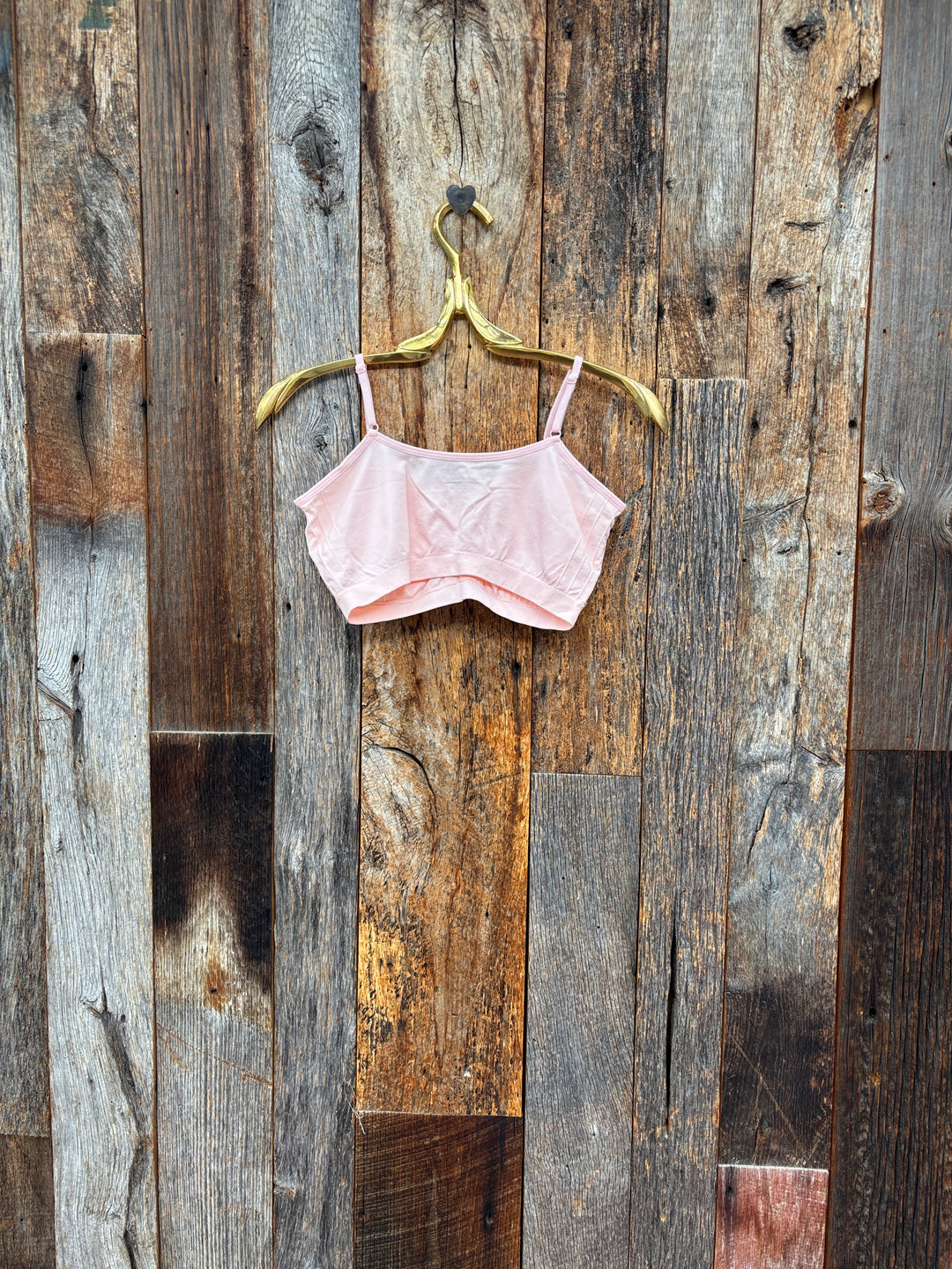 Island Farm Scoopneck Padded Bra Blush