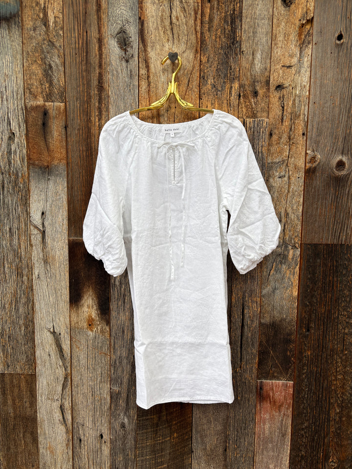 Bella Dahl Pullover Puff Sleeve Dress