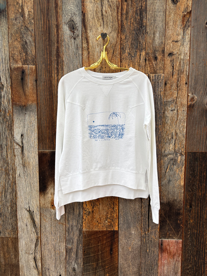 Catherine Gee Lifestyle Embroidered Sweatshirt