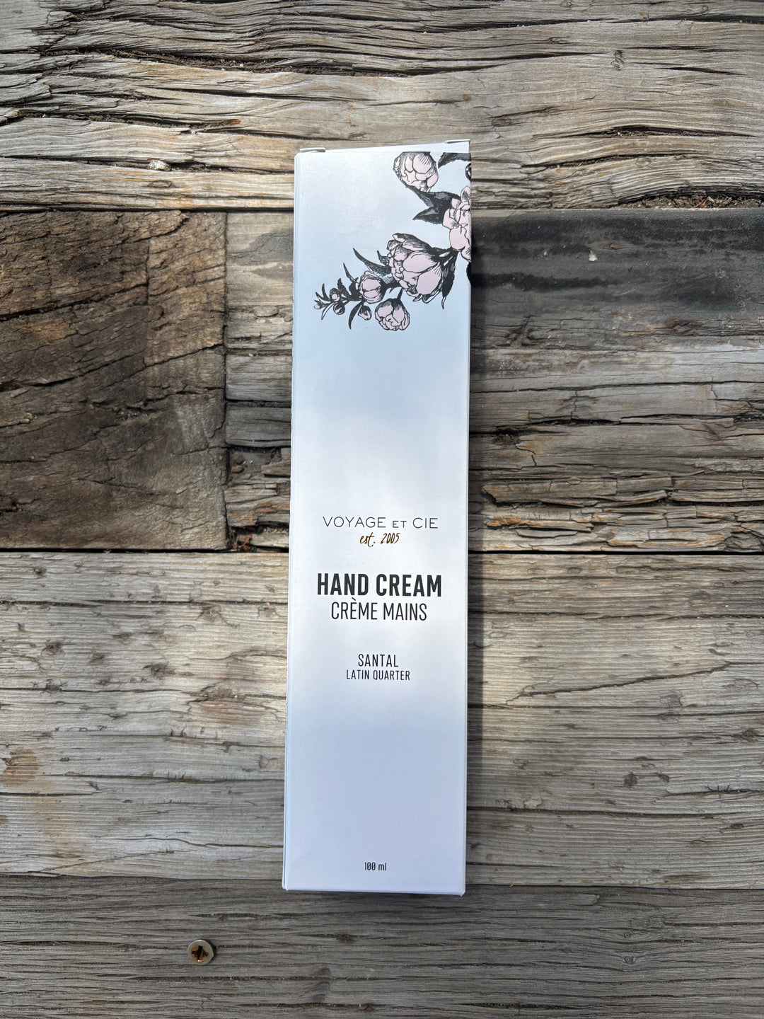 Voyage Et Cie Hand Cream Santal