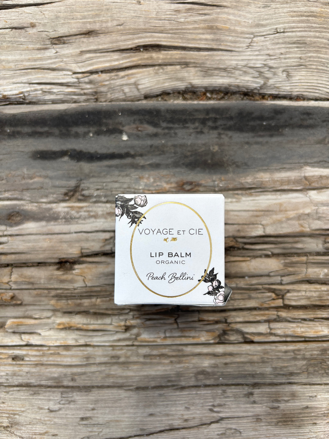 Voyage Et Cie Organic Lip Balm Peach Bellini