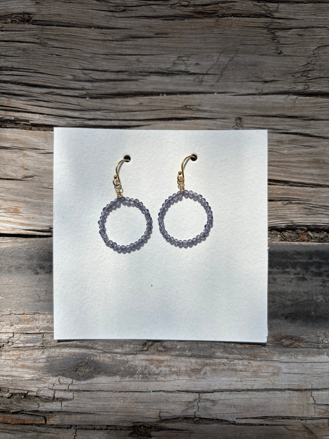 Elizabeth Nicole Iolite Circles GF E147D