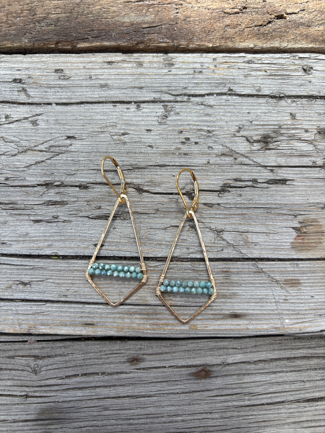 Sabina Bead Bar Kite Corandum Earrings SIE6MKCG