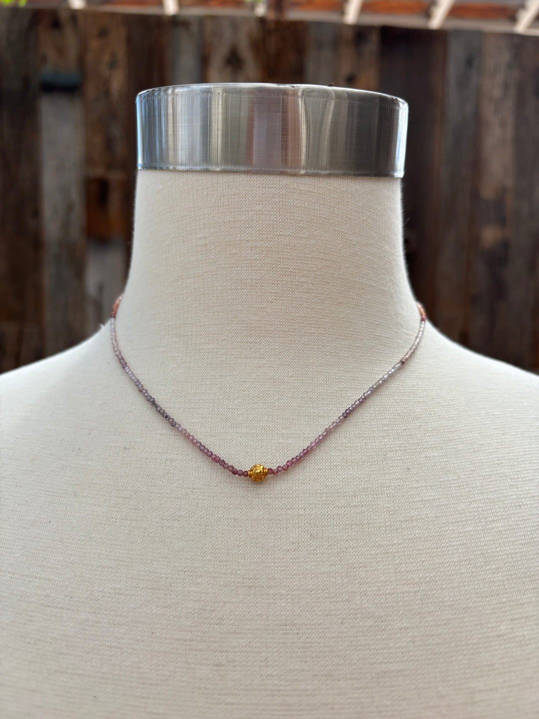 Margaret Solow Spinel Beads 18k DV-SP/18NF