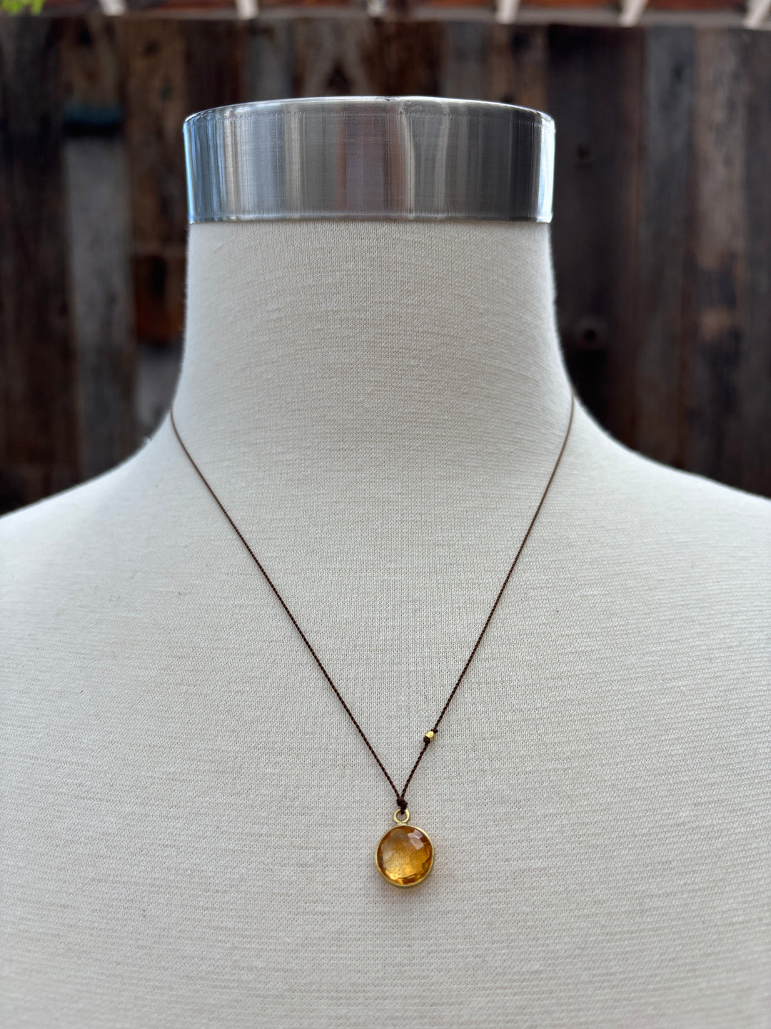 Margaret Solow Citrine 18k LC-CIT