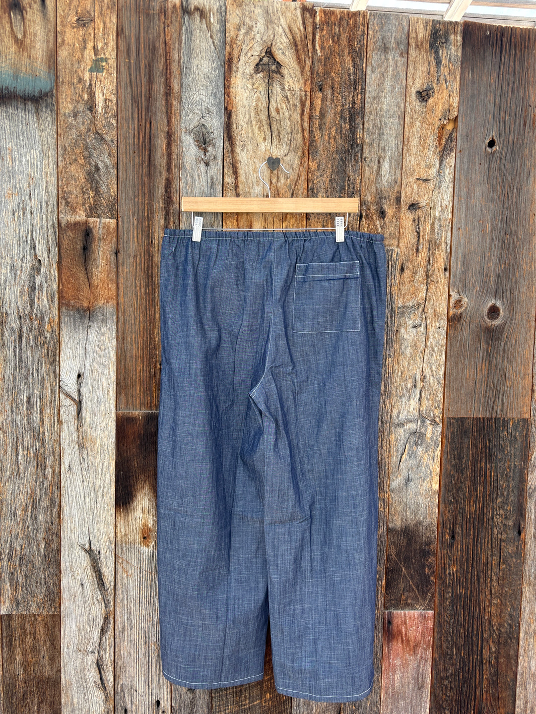...And For Good Shore Pants Chambray Dark Denim Wash