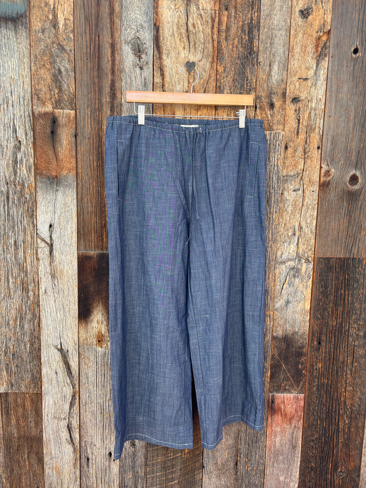 ...And For Good Shore Pants Chambray Dark Denim Wash