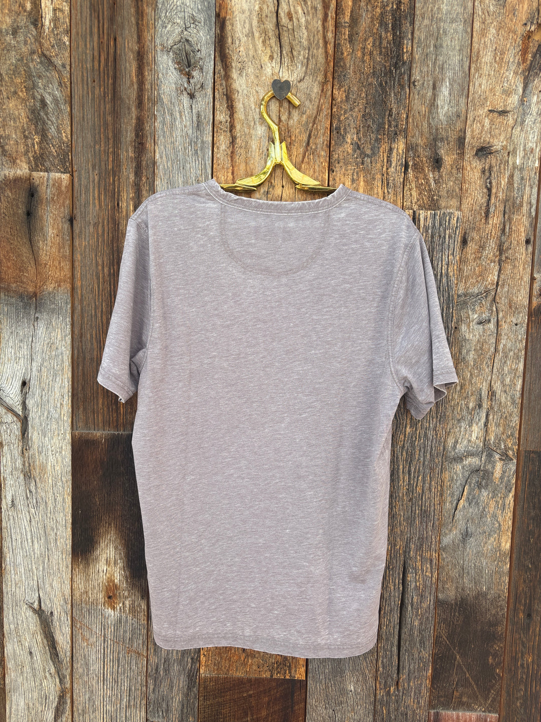 True Grit S/S Slit Tee - Coal