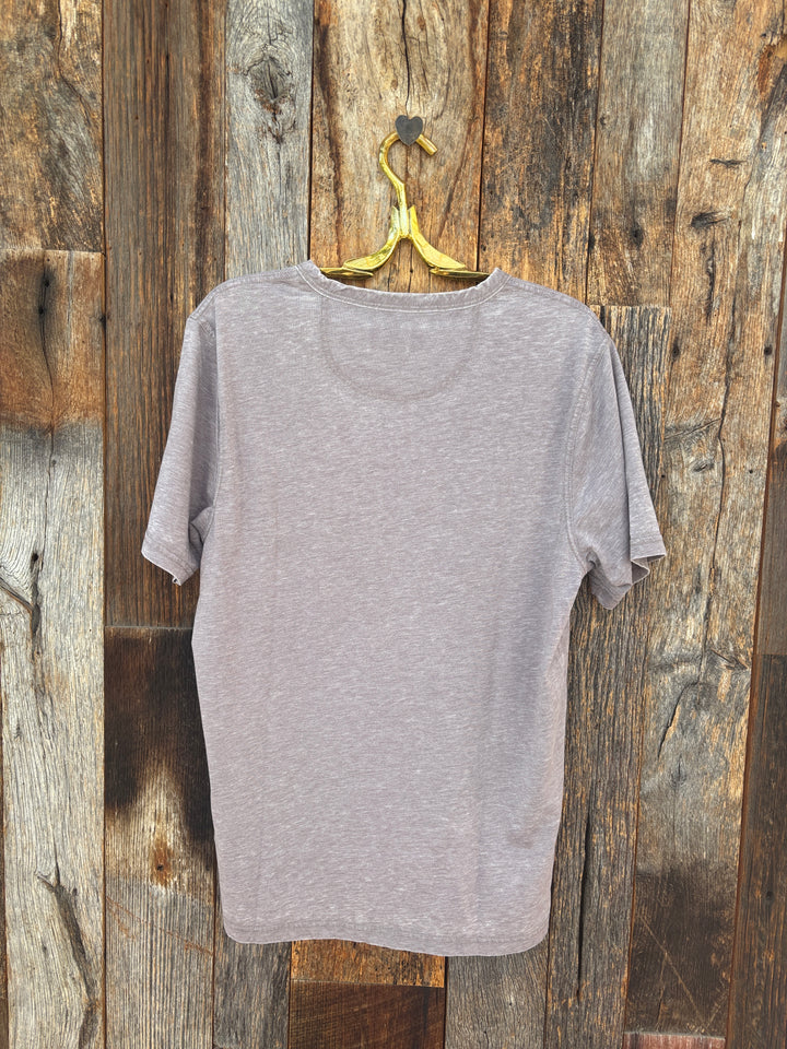 True Grit S/S Slit Tee - Coal