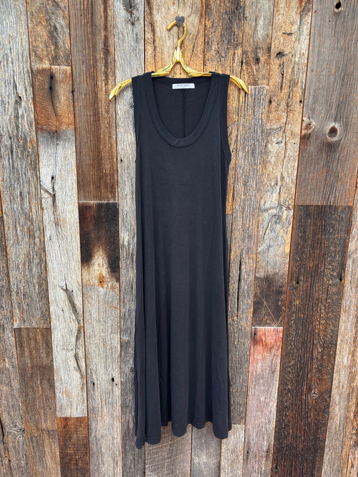Project Social T Ojai Ringer Tank Midi Dress Black