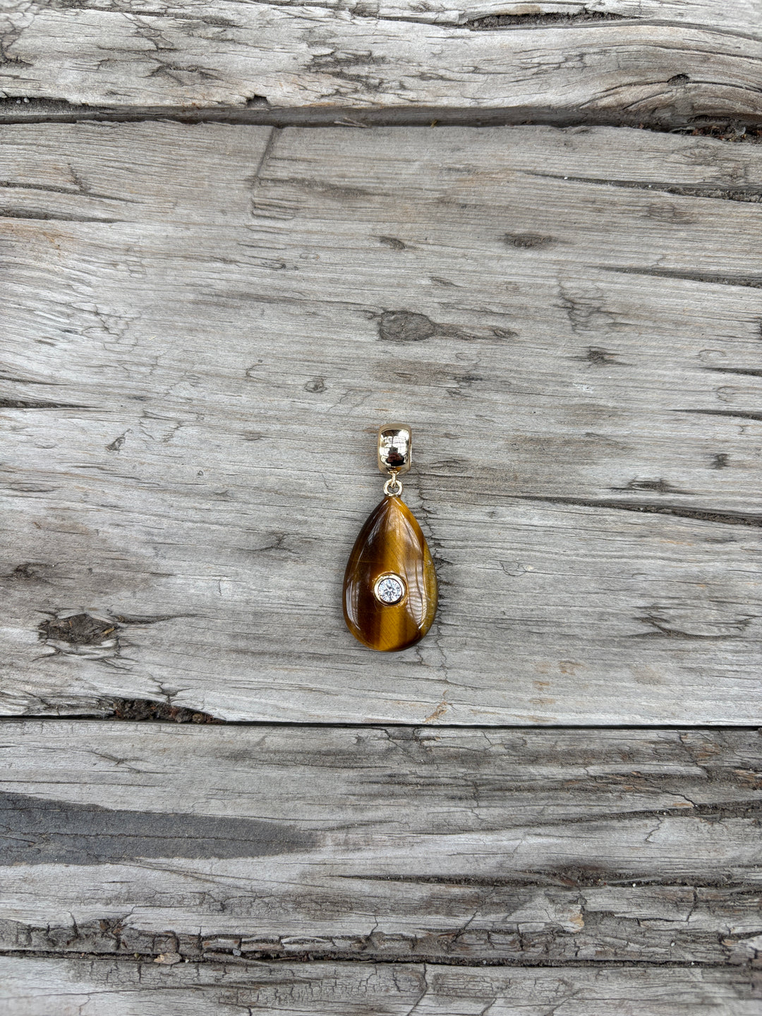 Thatch Bardot Tigers Eye Bail Charm