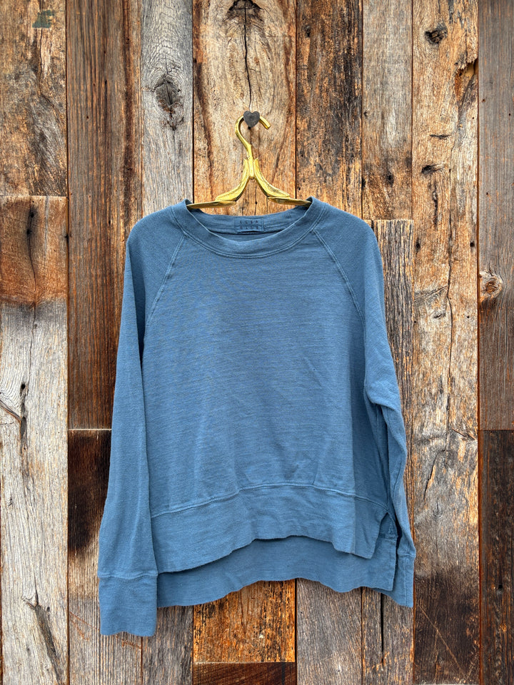 Llea Blue Raglan Sweatshirt Moonlit Ocean