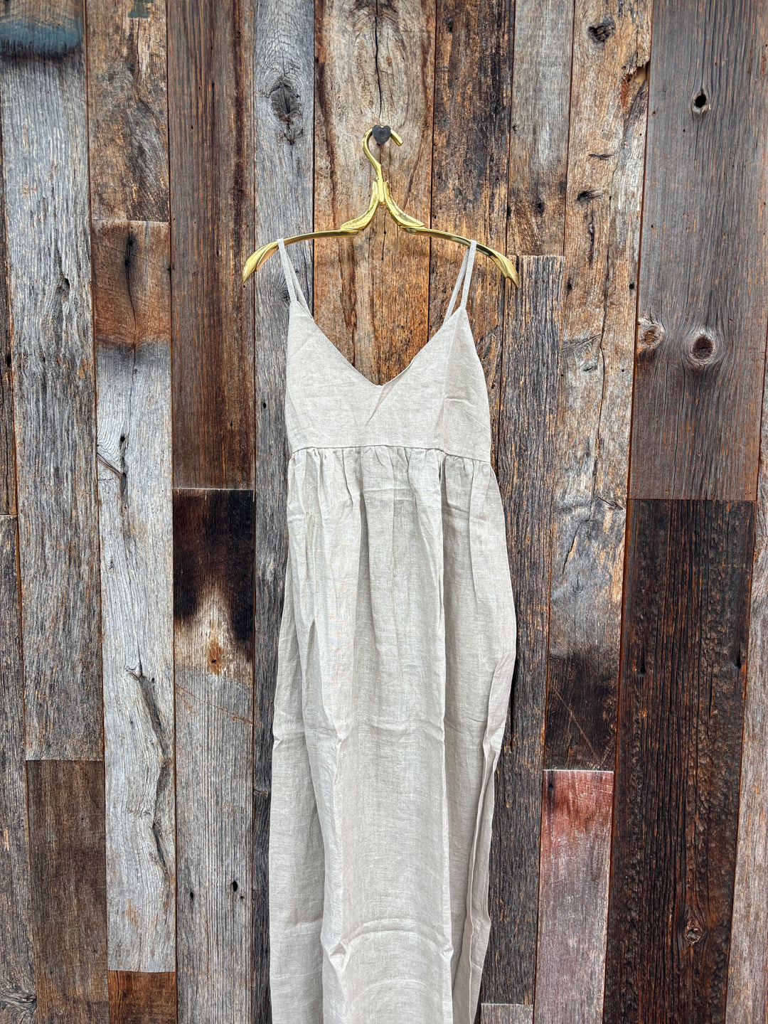 knee length dresses for ladies And for Good Hamptons Dress Flax – Island Farm