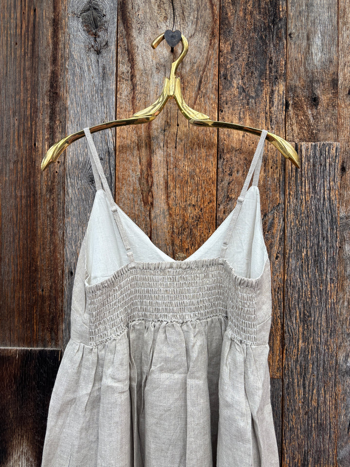 ...And for Good Hamptons Dress Flax