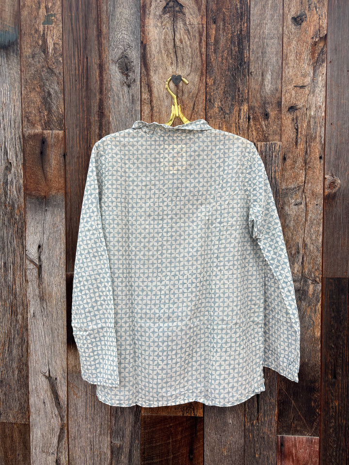 Auntie Oti Button Shirt Diamond