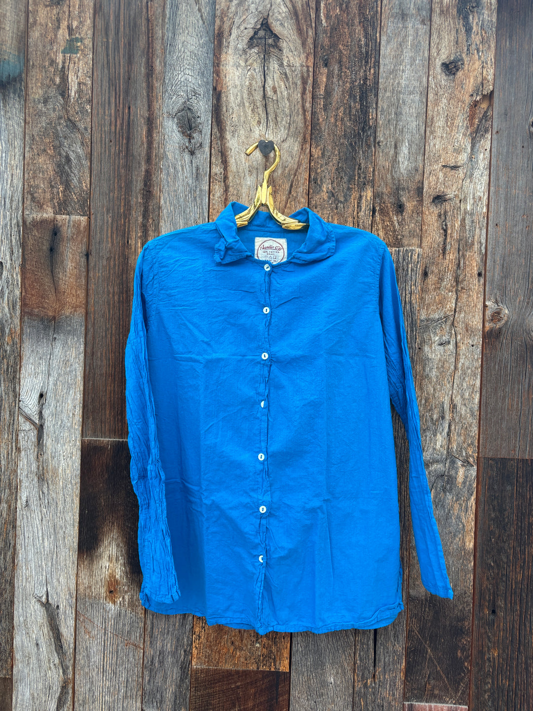 Auntie Oti Button Shirt Pool