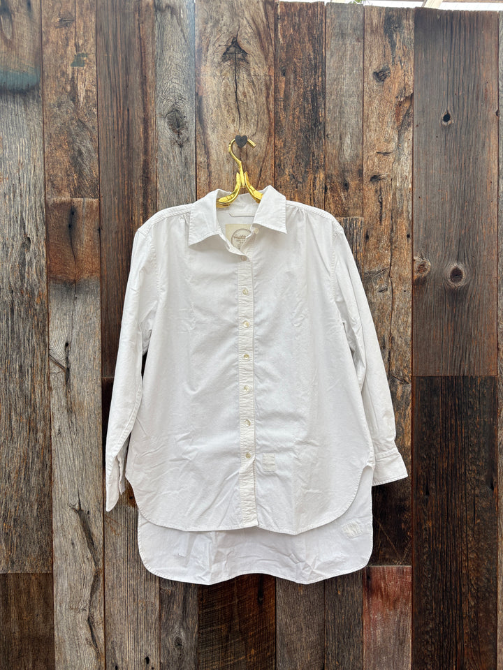 Auntie Oti Sheet Shirt White