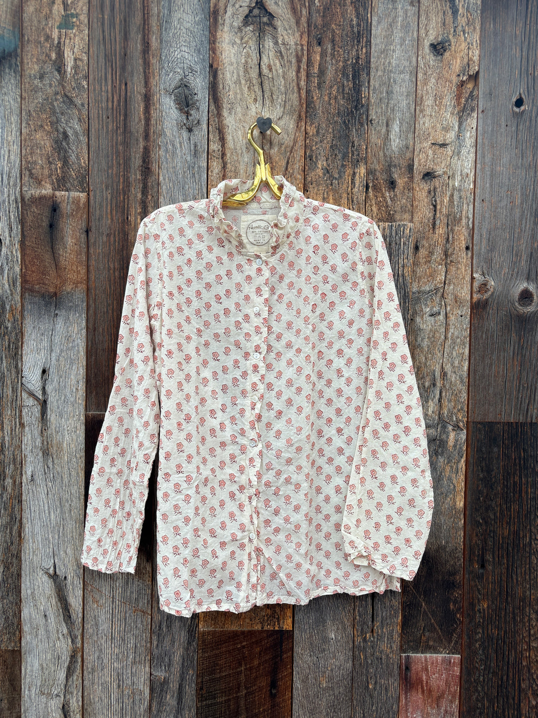 Auntie Oti Button Shirt Posey