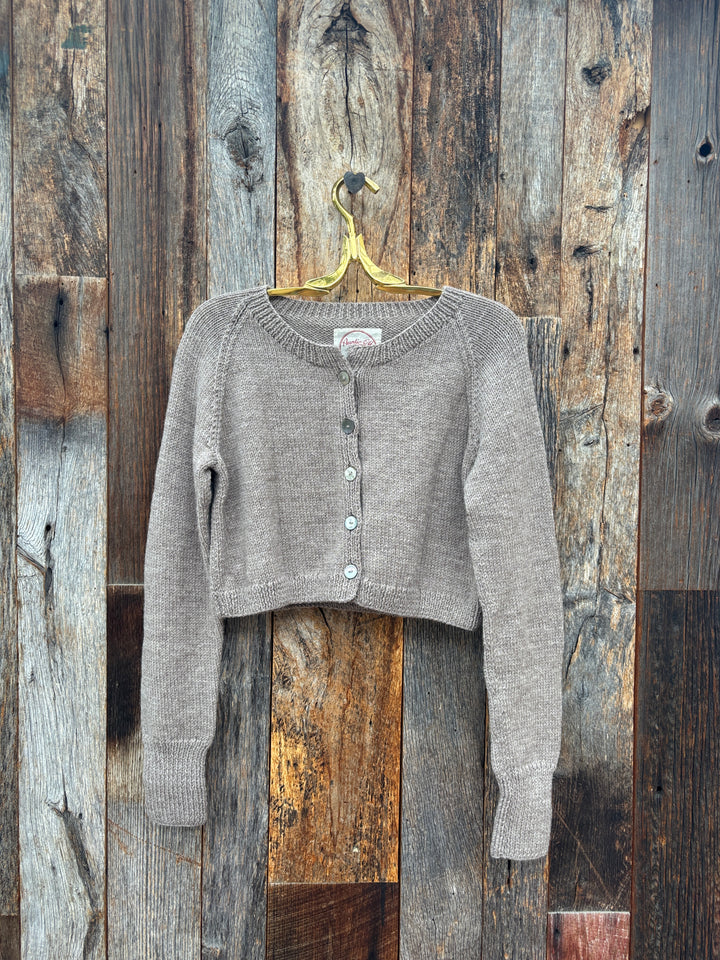Auntie Oti Cardigan Camel