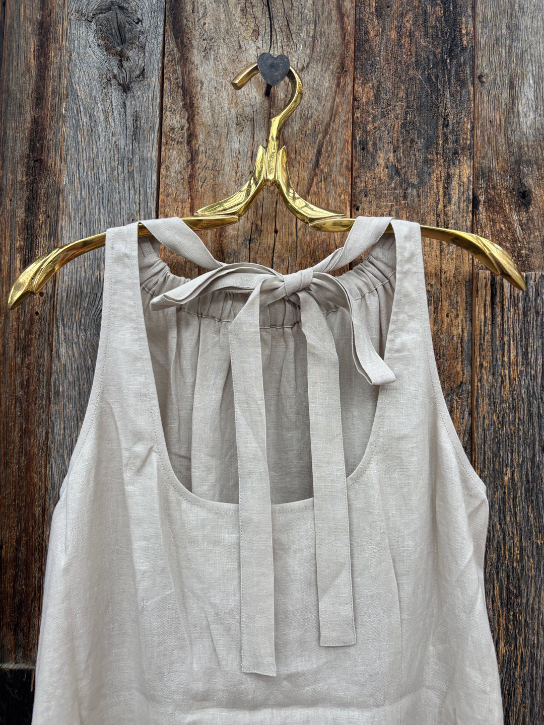 Paper Label Lillian Dress- Natural