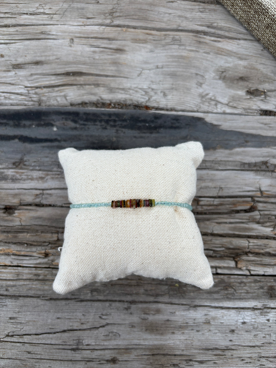 Margaret Solow Aquamarine/Tourm. Bracelet RSB-AQ/TRM
