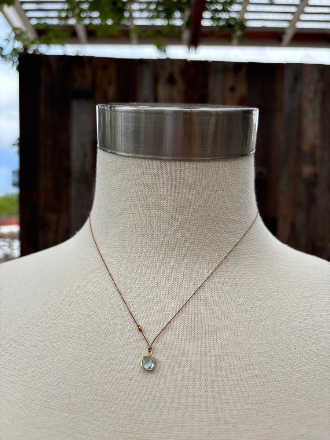 Margaret Solow Blue Topaz 18k LC-BT