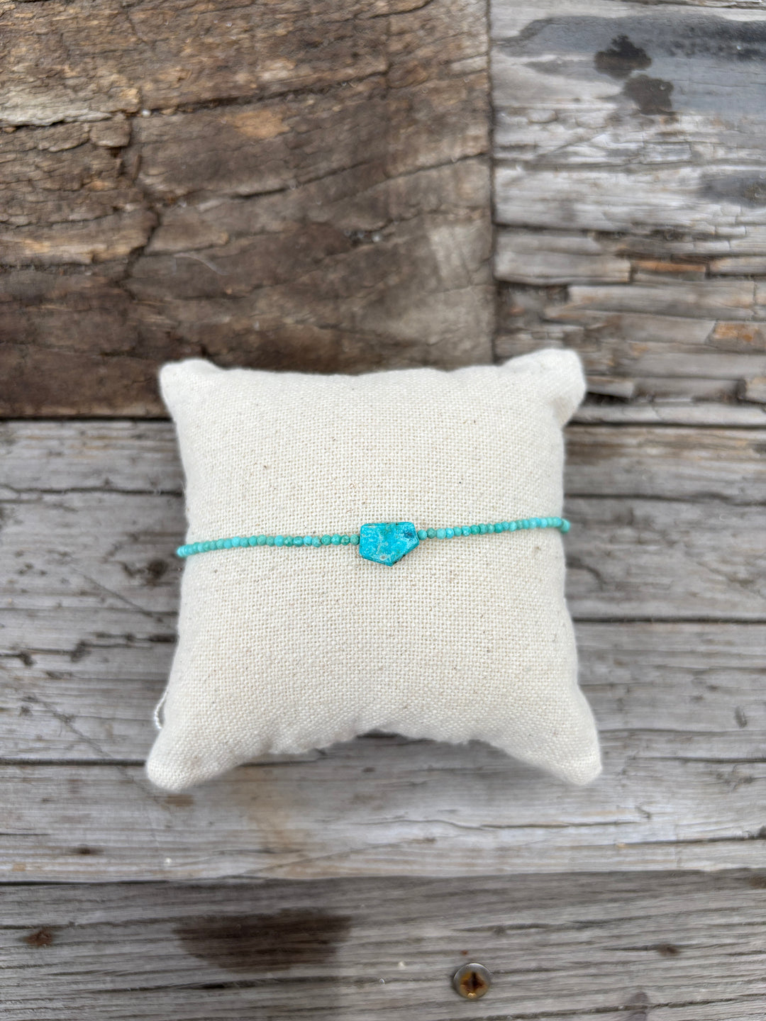 Margaret Solow Turq./Peruvian Opal Bracelet 18k RSB-TURQPO