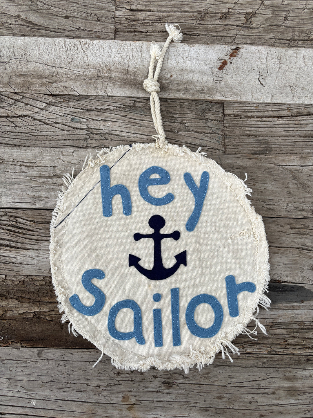 The Huntress Designs Hey Sailor Banner