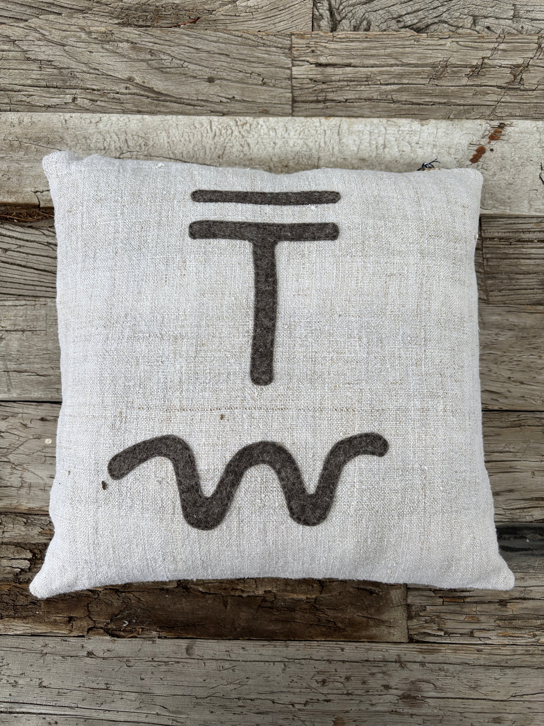 The Huntress Designs Brand Pillow