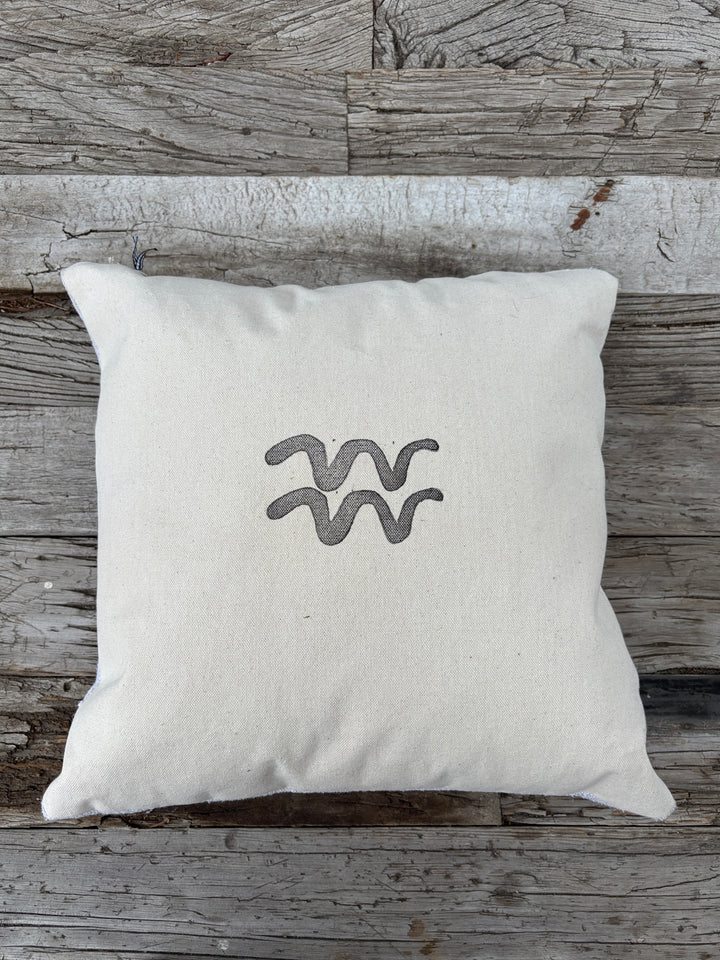 The Huntress Designs Brand Pillow