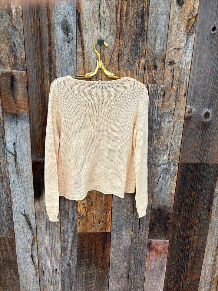 Wooden Ships Hello Sunshine Crew-Sun Glow/Breaker White