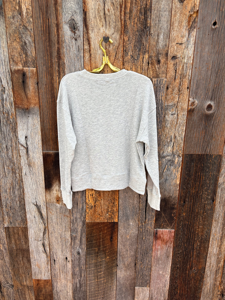 Perfect White Tee Tyler French Terry Pullover Heather