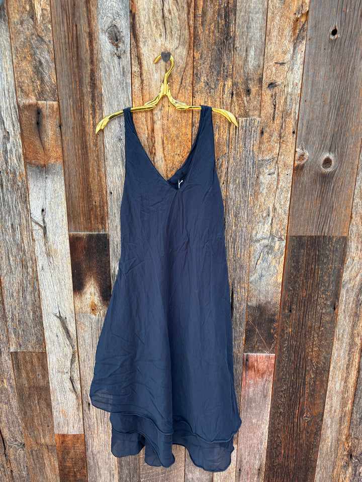 Llea Blue Kira Bias Tank Dress Ink