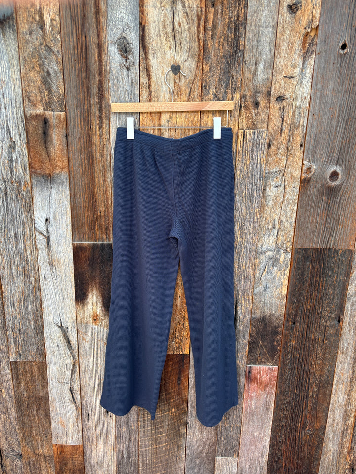 Perfect White Tee Shane Waffle Pants Navy