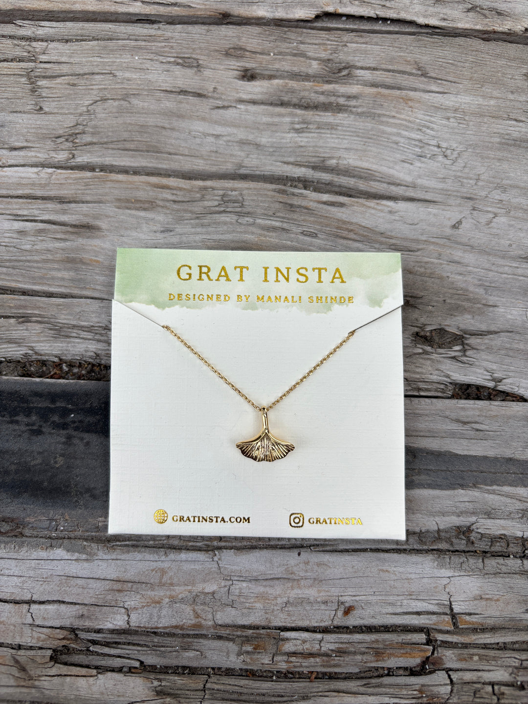 Gratinsta Gingko Necklace GP G2243