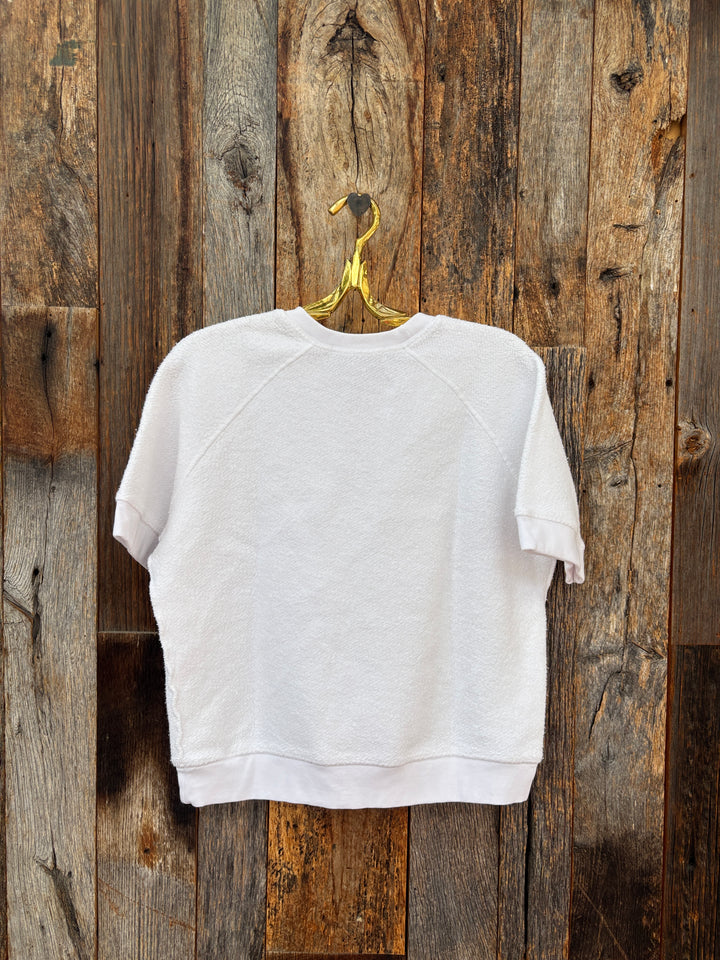 Perfect White Tee Kennedy ss Crewneck Sweatshirt White
