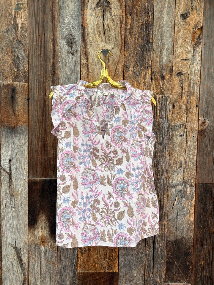 Dylan Romy Ruffle Top - Multi