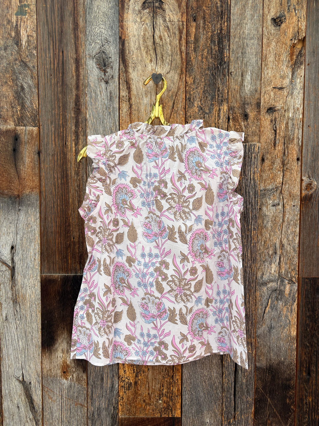 Dylan Romy Ruffle Top - Multi