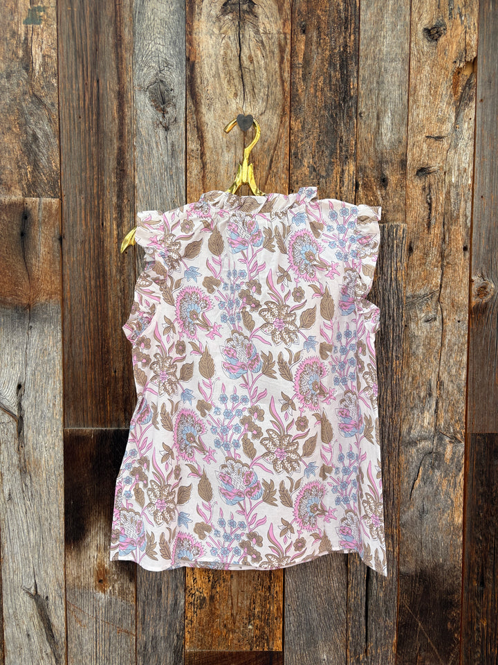 Dylan Romy Ruffle Top - Multi