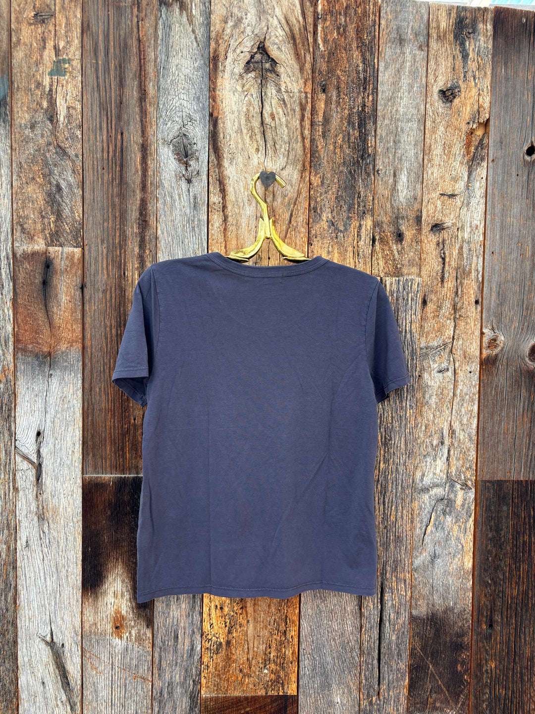 Project Social T Baker Crew Neck Tee- Charcoal