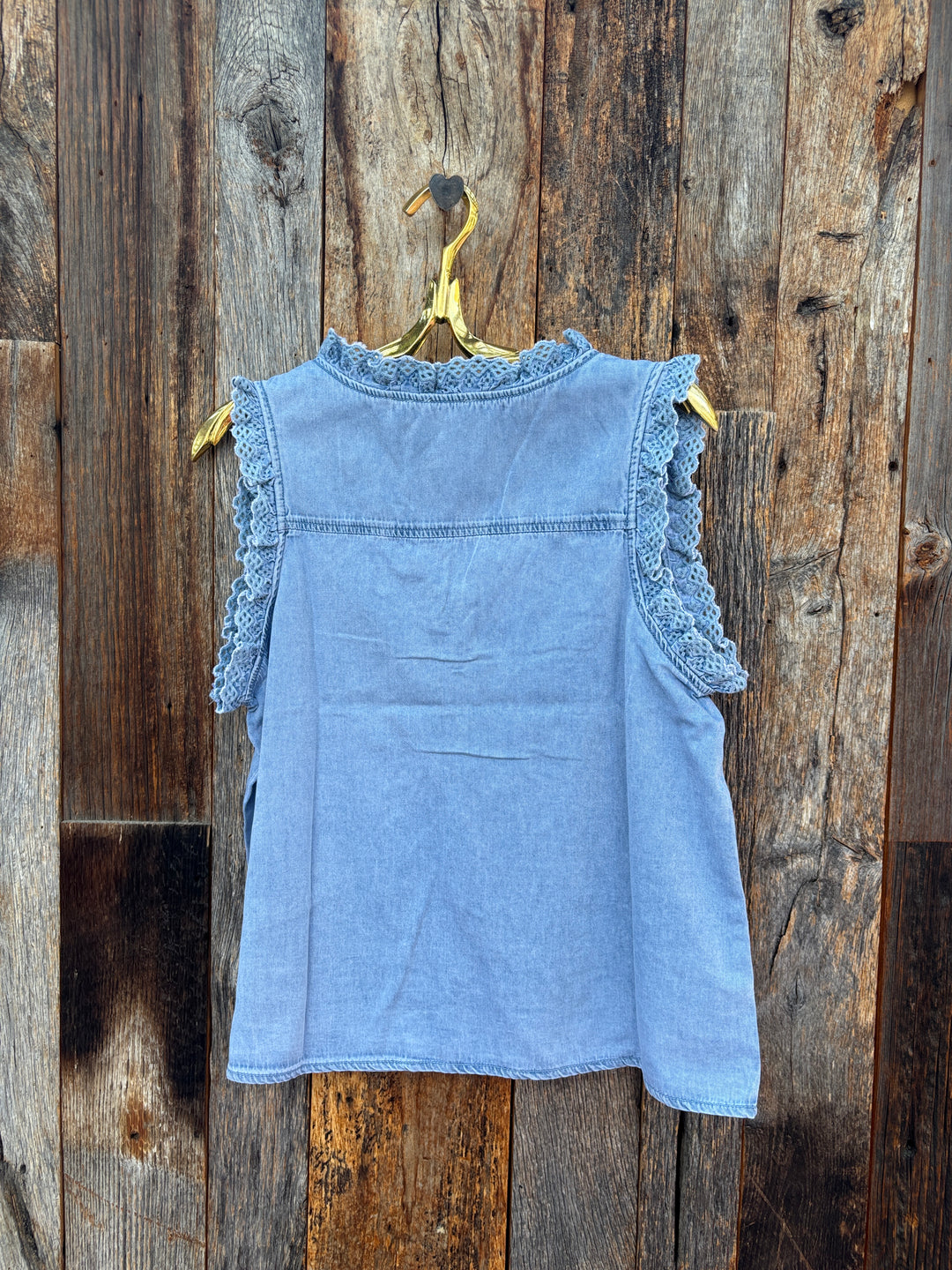 Dylan Boden Blouse - Light Denim