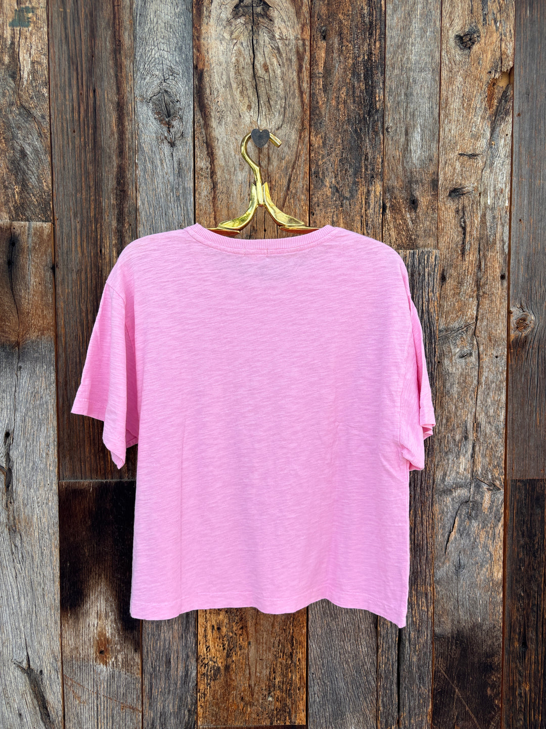 Dylan Loose Crew Tee -Pretty Pink