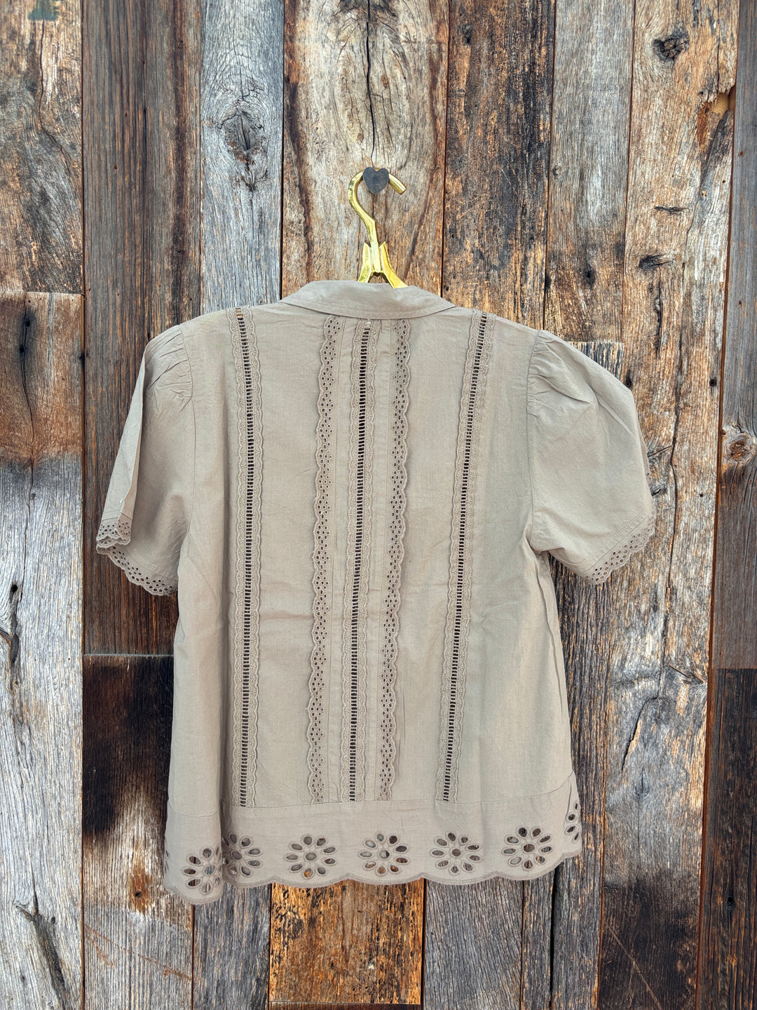 Dylan Malia S/S Button Up- Olive